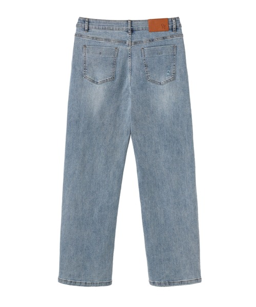 GENERAL IDEA(ジェネラルアイデア)の「GENERAL IDEA/ジェネラルアイディア stretch straight denim pants デニムパンツ(デニムパンツ・レディース・ブラック/ブルー・M/L)」の17枚目の写真