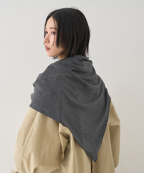 La Maison de Lyllis/ラ メゾン ド リリス】KERCHIEF大判三角スカーフ