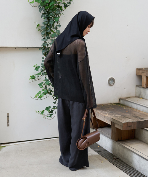 La Maison de Lyllis/ラ メゾン ド リリス】KERCHIEF大判三角スカーフ