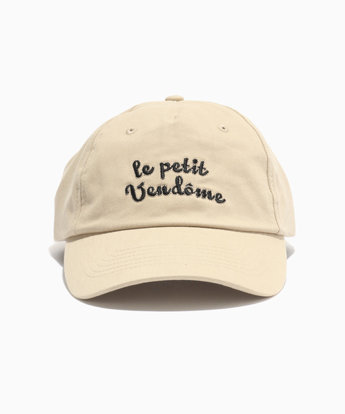 EDIFICE（エディフィス）の「GIFT SHOP (ギフトショップ) Petit Vandome CAP（キャップ・メンズ・ベージュ・FREE）」の2枚目の写真