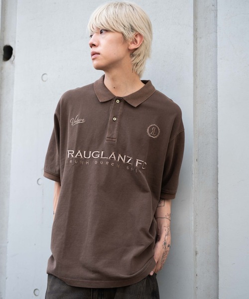WEGO / Pigment logo polo‑shirt