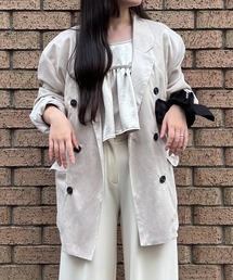 SETUP7（セットアップセブン）の「【MAGASIN DE MODE Onjna】オーバーサイズ スエードライクテーラードジャケット Y2K 韓国 DTK（テーラードジャケット）」