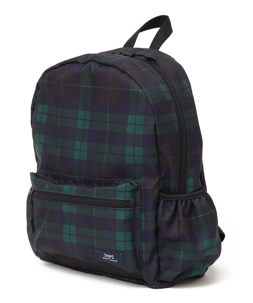 SHIPS（シップス）の「SHIPS KIDS:50th ANNIV チェック デイ パック M（バックパック/リュック・キッズ・ネイビー・ONE SIZE）」の9枚目の写真