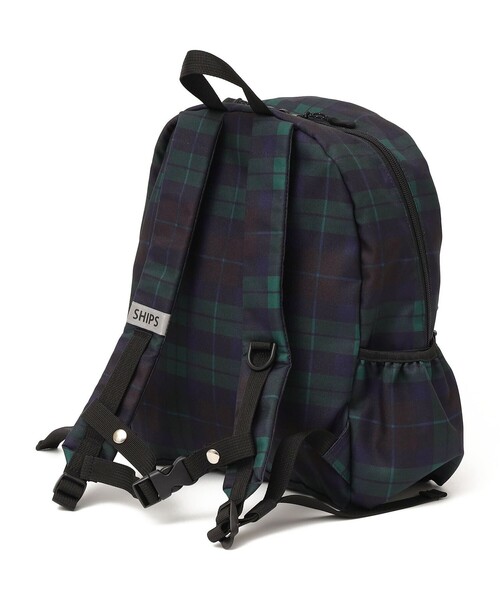 SHIPS（シップス）の「SHIPS KIDS:50th ANNIV チェック デイ パック M（バックパック/リュック・キッズ・ネイビー・ONE SIZE）」の10枚目の写真
