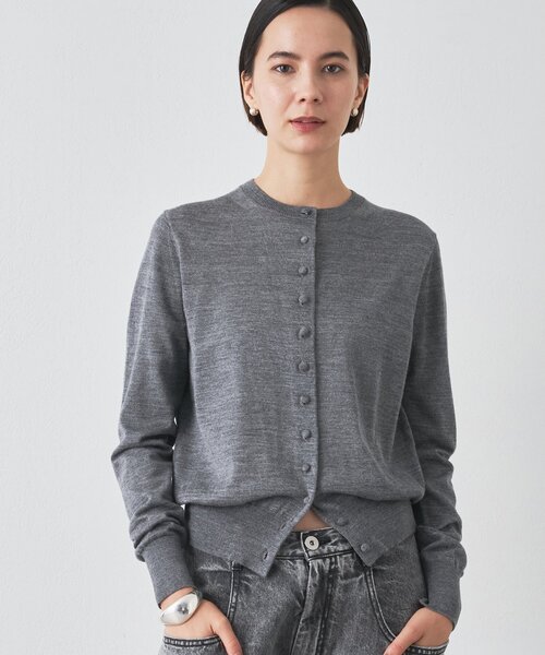 Whim Gazette（ウィムガゼット）の「16Gテンジクカーディガン（カーディガン/ボレロ・レディース・ブルー系その他/ライトベージュ/グレー・FREE）」の13枚目の写真