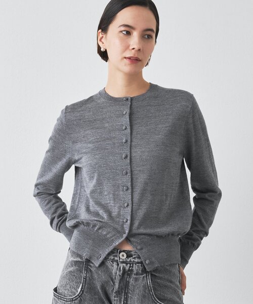 Whim Gazette（ウィムガゼット）の「16Gテンジクカーディガン（カーディガン/ボレロ・レディース・ブルー系その他/ライトベージュ/グレー・FREE）」の20枚目の写真