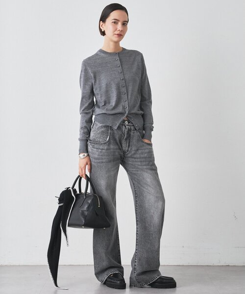 Whim Gazette（ウィムガゼット）の「16Gテンジクカーディガン（カーディガン/ボレロ・レディース・ブルー系その他/ライトベージュ/グレー・FREE）」の19枚目の写真