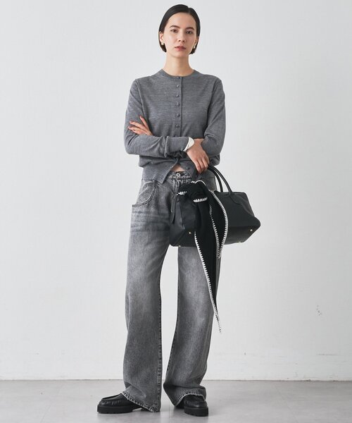 Whim Gazette（ウィムガゼット）の「16Gテンジクカーディガン（カーディガン/ボレロ・レディース・ブルー系その他/ライトベージュ/グレー・FREE）」の21枚目の写真