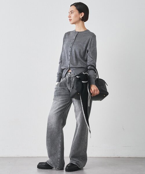 Whim Gazette（ウィムガゼット）の「16Gテンジクカーディガン（カーディガン/ボレロ・レディース・ブルー系その他/ライトベージュ/グレー・FREE）」の14枚目の写真