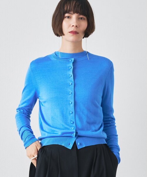 Whim Gazette（ウィムガゼット）の「16Gテンジクカーディガン（カーディガン/ボレロ・レディース・ブルー系その他/ライトベージュ/グレー・FREE）」の22枚目の写真