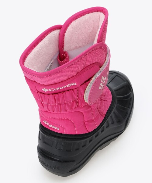 Columbia(コロンビア)の「防水 防寒 軽量 Columbia/チルドレンズ パウダーバグ スノーライト ストラップ スノーブーツ/コロンビア(ブーツ・キッズ・ブラック/ネイビー/ピンク・14.0cm/18.0cm/13.0cm/15.0cm/16.0cm/17.0cm)」の6枚目の写真