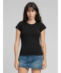 スリムフィット・クルーネックTシャツ