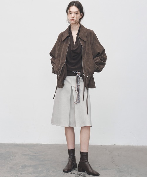 tageechita(タジチタ)の「【tageechita】ヴィンテージ風 ビーズ×編み込み デザインウエストチェーン(ベルト・レディース・アッシュブラウン・FREE)」の4枚目の写真