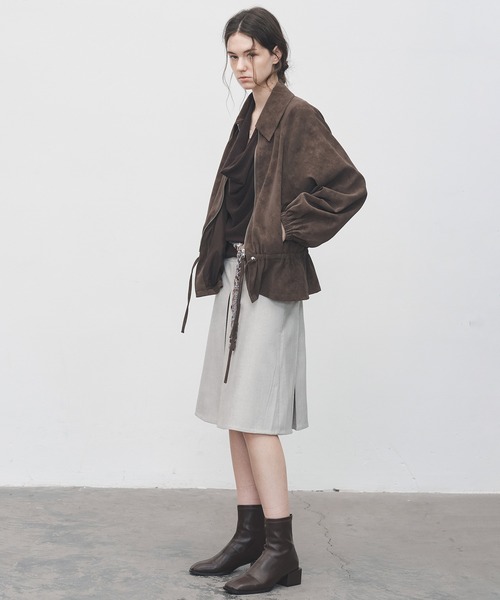 tageechita(タジチタ)の「【tageechita】ヴィンテージ風 ビーズ×編み込み デザインウエストチェーン(ベルト・レディース・アッシュブラウン・FREE)」の8枚目の写真