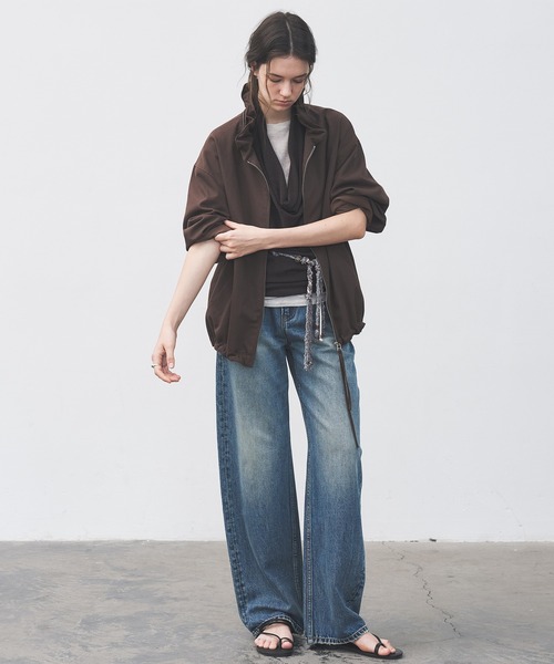 tageechita(タジチタ)の「【tageechita】ヴィンテージ風 ビーズ×編み込み デザインウエストチェーン(ベルト・レディース・アッシュブラウン・FREE)」の10枚目の写真