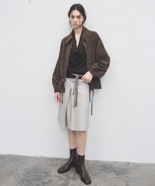 tageechita(タジチタ)の「【tageechita】ヴィンテージ風 ビーズ×編み込み デザインウエストチェーン(ベルト・レディース・アッシュブラウン・FREE)」の22枚目の写真