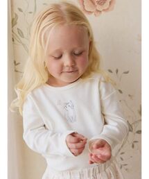 JAMIE KAY（ジェイミーケイ）の「長袖TシャツLittle Moon Parchement／ピマコットン（Tシャツ/カットソー）」