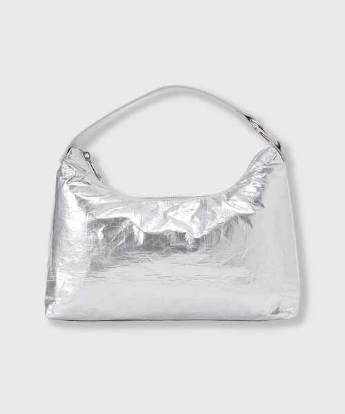 THINGS THAT MATTER（シングス ザット マター）の「TYVEK 2WAY BAG / タイベックツーウェイバッグ（ショルダーバッグ・レディース・クリーム/シルバー/ブラック・FREE）」の10枚目の写真