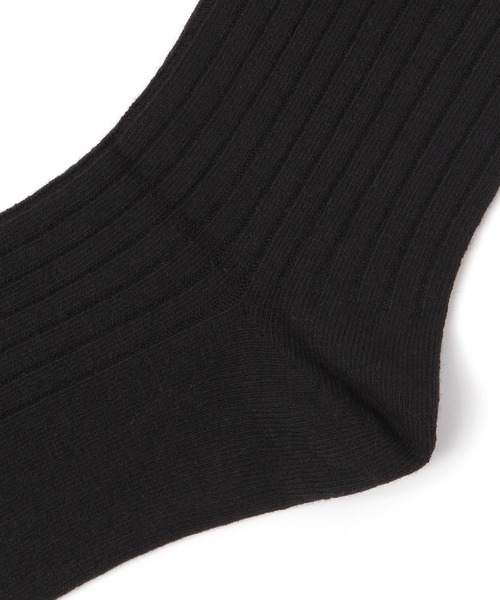 BAYFLOW(ベイフロー)の「ピスツキカラーリブソックス(ソックス/靴下・レディース・イエロー/ブラウン/ブラック/レッド・FREE)」の6枚目の写真