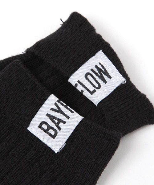 BAYFLOW(ベイフロー)の「ピスツキカラーリブソックス(ソックス/靴下・レディース・イエロー/ブラウン/ブラック/レッド・FREE)」の8枚目の写真