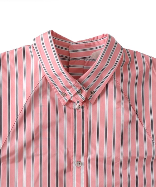 venit(ヴェニット)の「VENIT / stripe taffeta blouse(ストライプタフタブラウス VEG-5506-A)(シャツ/ブラウス・レディース・ピンク・38)」の11枚目の写真