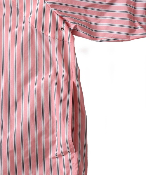 venit(ヴェニット)の「VENIT / stripe taffeta blouse(ストライプタフタブラウス VEG-5506-A)(シャツ/ブラウス・レディース・ピンク・38)」の12枚目の写真