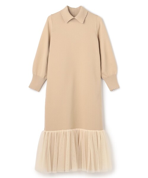 TOCCA（トッカ）の「SWEETS BAR ニットドレス（ワンピース・レディース・ブラック系/ベージュ系・SMALL/MEDIUM）」の14枚目の写真