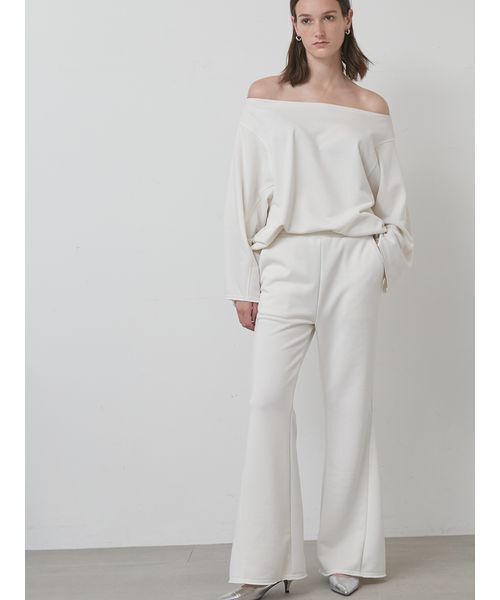 styling/(スタイリング)の「【S/S(エスバイエス)】スウェットパンツ<ウォッシャブル・UV>(スウェットパンツ・レディース・ブラック/オフホワイト/グレー・0/1/00)」の14枚目の写真