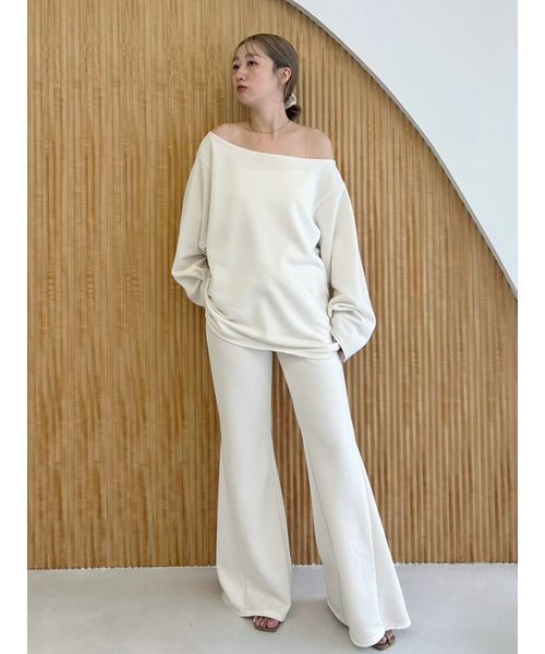 styling/(スタイリング)の「【S/S(エスバイエス)】スウェットパンツ<ウォッシャブル・UV>(スウェットパンツ・レディース・ブラック/オフホワイト/グレー・0/1/00)」の12枚目の写真