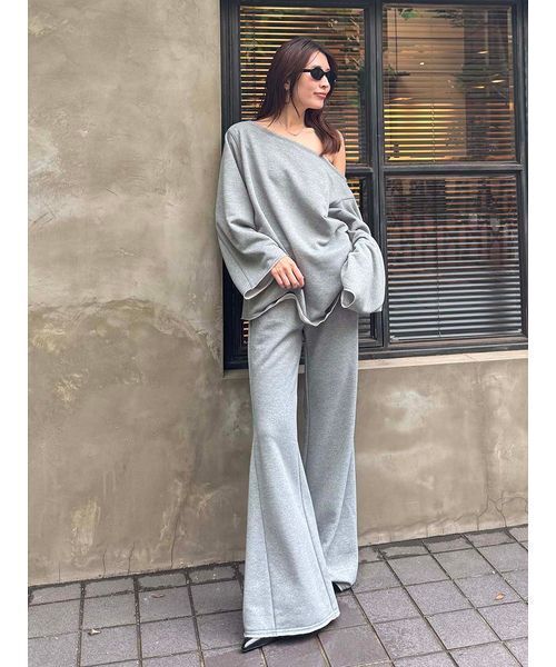 styling/(スタイリング)の「【S/S(エスバイエス)】スウェットパンツ<ウォッシャブル・UV>(スウェットパンツ・レディース・ブラック/オフホワイト/グレー・0/1/00)」の21枚目の写真