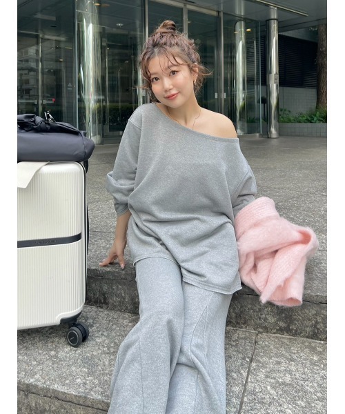 styling/(スタイリング)の「【S/S(エスバイエス)】スウェットパンツ<ウォッシャブル・UV>(スウェットパンツ・レディース・ブラック/オフホワイト/グレー・0/1/00)」の19枚目の写真