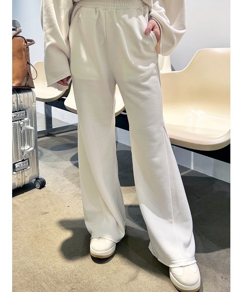 styling/(スタイリング)の「【S/S(エスバイエス)】スウェットパンツ<ウォッシャブル・UV>(スウェットパンツ・レディース・ブラック/オフホワイト/グレー・0/1/00)」の7枚目の写真