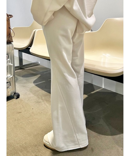 styling/(スタイリング)の「【S/S(エスバイエス)】スウェットパンツ<ウォッシャブル・UV>(スウェットパンツ・レディース・ブラック/オフホワイト/グレー・0/1/00)」の8枚目の写真