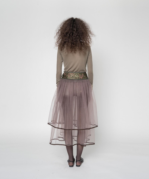 muller of yoshiokubo ミュラーオブヨシオクボ / ASYMMETRY RIB TOP