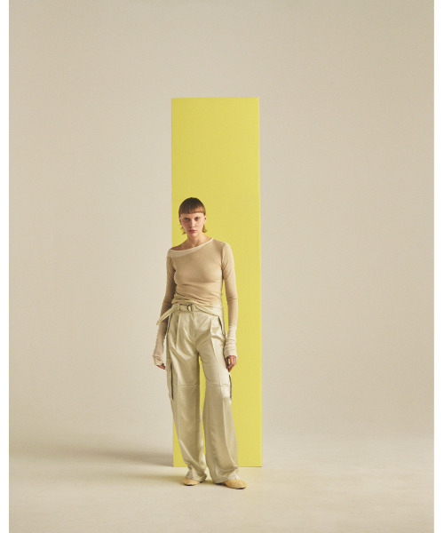 muller of yoshiokubo ミュラーオブヨシオクボ / ASYMMETRY RIB TOP
