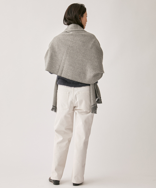 upperhights(アッパーハイツ)の「upper hights THE CECLIE 188316202/103316202(デニムパンツ・レディース・コバルトブルー/アイボリー・27/26/25/24/23)」の4枚目の写真