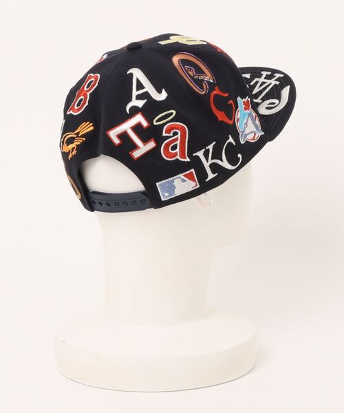 NEW ERA/ニューエラ キャップ 9FIFTY Team Logo Allover NFL ダーク