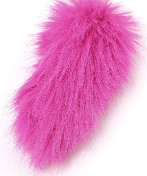 repipi armario（レピピ アルマリオ）の「【NEW】フェイクファーミニテールチャーム（チャーム・キッズ・ホワイト/パープル系その他/ピンク/ピンク系その他/ブルー系/ブラウン/グレー/イエロー・FREE）」の11枚目の写真