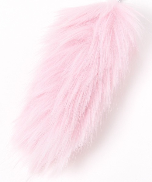 repipi armario（レピピ アルマリオ）の「【NEW】フェイクファーミニテールチャーム（チャーム・キッズ・ホワイト/パープル系その他/ピンク/ピンク系その他/ブルー系/ブラウン/グレー/イエロー・FREE）」の14枚目の写真