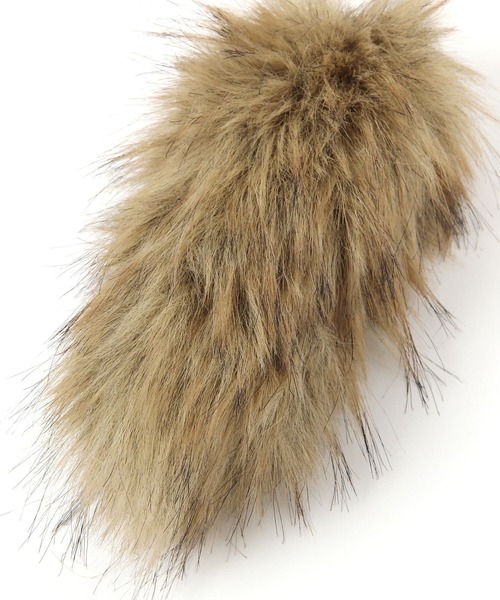 repipi armario（レピピ アルマリオ）の「【NEW】フェイクファーミニテールチャーム（チャーム・キッズ・ホワイト/パープル系その他/ピンク/ピンク系その他/ブルー系/ブラウン/グレー/イエロー・FREE）」の21枚目の写真