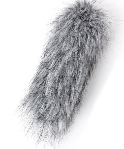 repipi armario（レピピ アルマリオ）の「【NEW】フェイクファーミニテールチャーム（チャーム・キッズ・ホワイト/パープル系その他/ピンク/ピンク系その他/ブルー系/ブラウン/グレー/イエロー・FREE）」の22枚目の写真