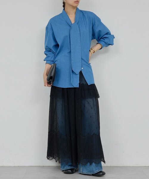 GALLARDAGALANTE（ガリャルダガランテ）の「【25th記念アイテム】レーススカート（スカート・レディース・ブラック・FREE）」の3枚目の写真