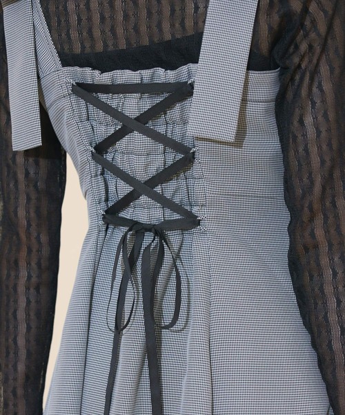 WILLSELECTION（ウィルセレクション）の「【再入荷】ショルダーリボンフロントZIPワンピース（ワンピース・レディース・ブラウン系その他/ブラック系その他/ピンク/ボルドー/チャコールグレー/ブルー系その他/ダークブラウン・FREE）」の15枚目の写真