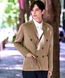 DRESSTERIOR（ドレステリア）の「ダブルブレスト ニットジャケット（テーラードジャケット）」