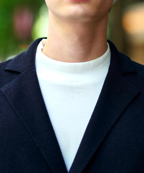 DRESSTERIOR（ドレステリア）の「ダブルブレスト ニットジャケット（テーラードジャケット・メンズ・ネイビー/ブラック/ブラウン系・90/91/92）」の15枚目の写真