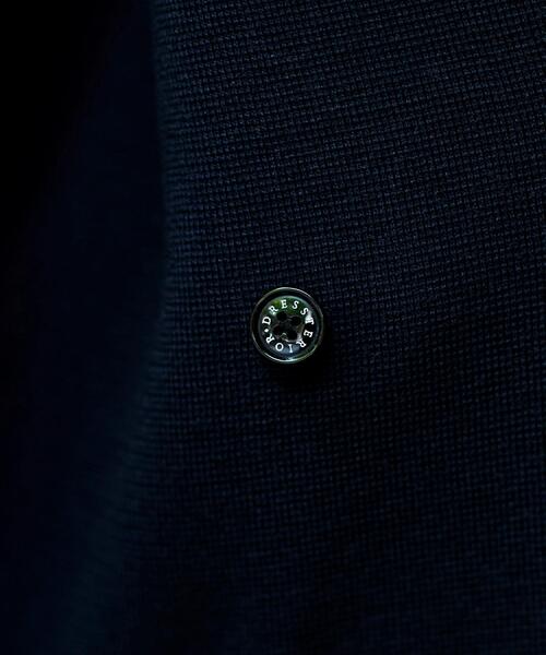 DRESSTERIOR（ドレステリア）の「ダブルブレスト ニットジャケット（テーラードジャケット・メンズ・ネイビー/ブラック/ブラウン系・90/91/92）」の18枚目の写真
