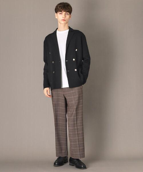 セール】ダブルブレスト ニットジャケット（テーラードジャケット