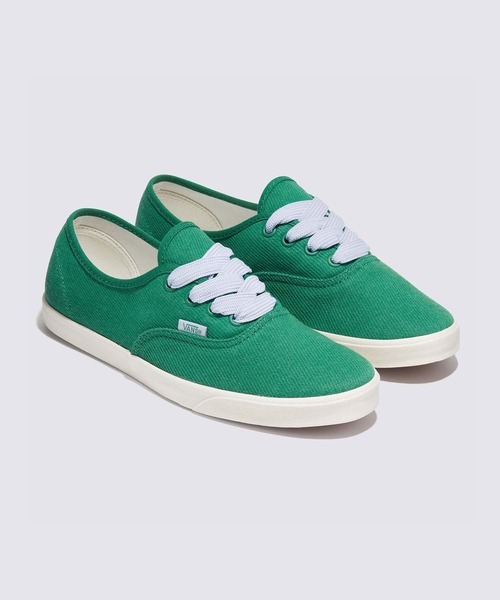 VANS（バンズ）の「オーセンティック ロープロ / Authentic Lowpro DENIM VERDANT VN000D04J5F1（スニーカー・メンズ・グリーン・4/4.5/5/5.5）」の2枚目の写真