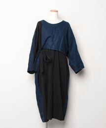 sneeuw（スニュウ）の「7分袖ワンピース（ワンピース）」