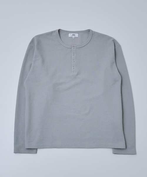 Ka na ta henry cut saw 長袖 サイズ1 ヘンリーネック Schott N.Y.C（ショット） Schott ハニカムワッフル ヘンリーネック